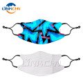 Custom Usual Life Reusable Cheap Custom Facemask With Filter Pocket